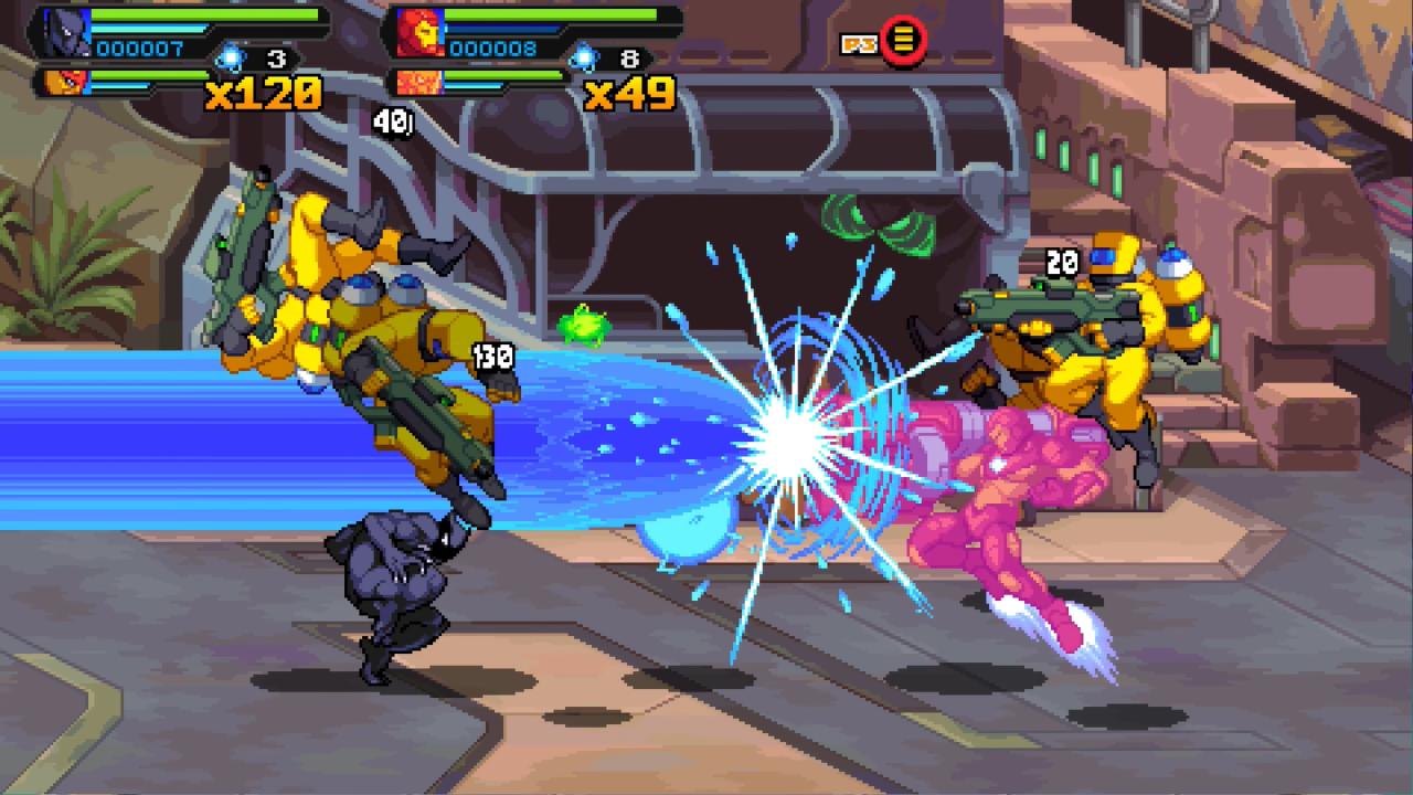 MARVEL Cosmic Invasion, Xbox, Review, Gameplay, Fighting, Screenshots
