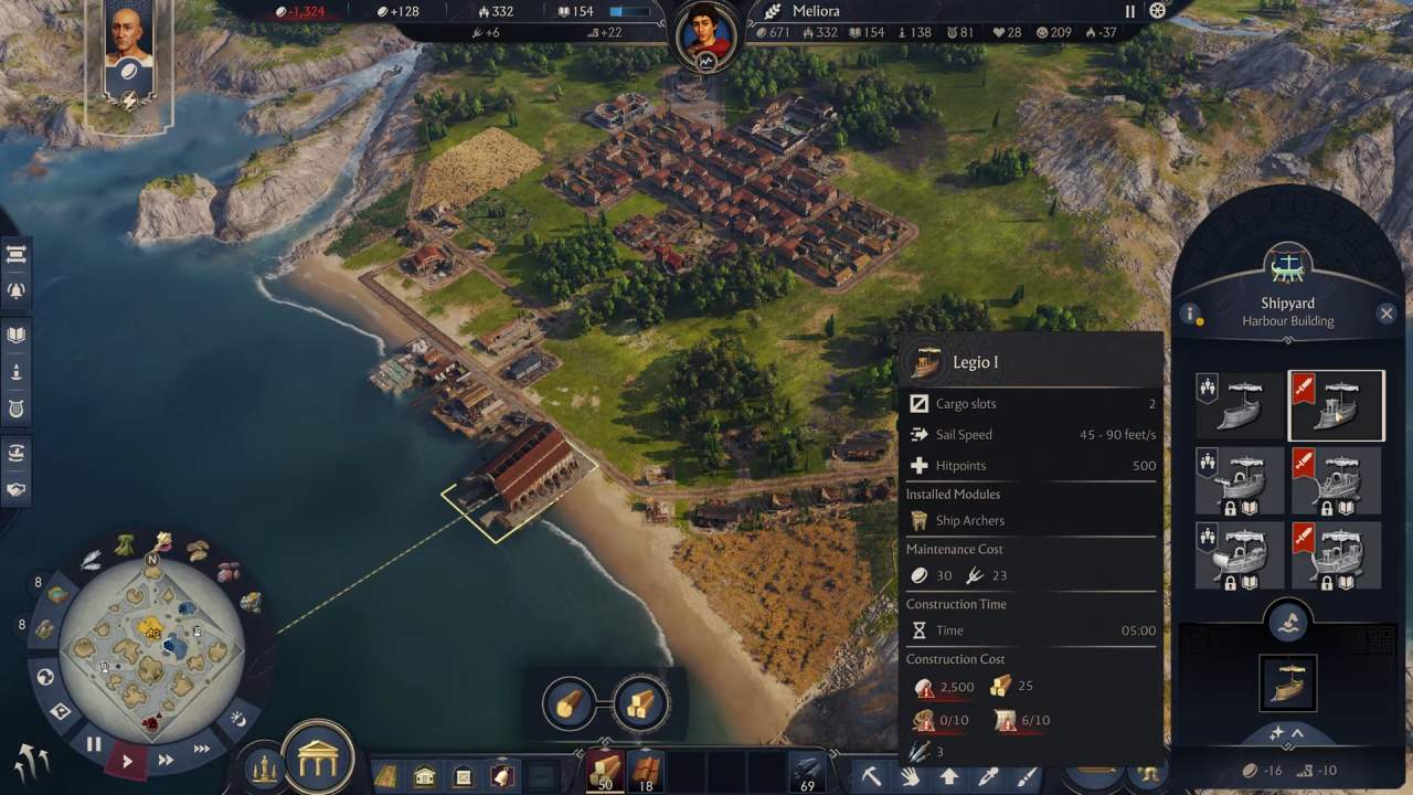 Anno 117: Pax Romana, Guide, How to Use Naval Troops