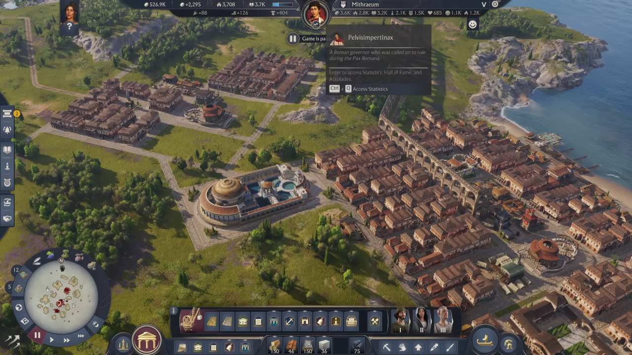Anno 117: Pax Romana, Guide, How to Increase Fame