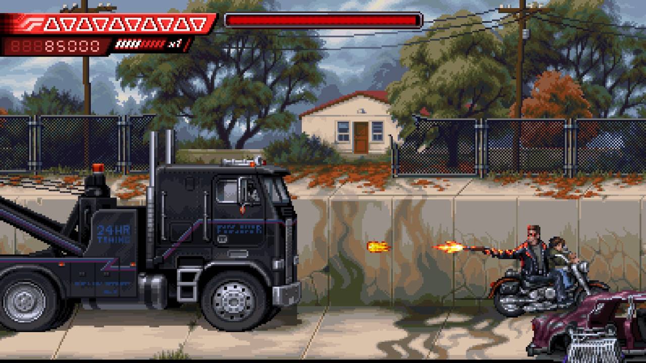 Terminator 2D: NO FATE, Boss, Fight, PC, Review, 2D Game, 90's Game, NoobFeed