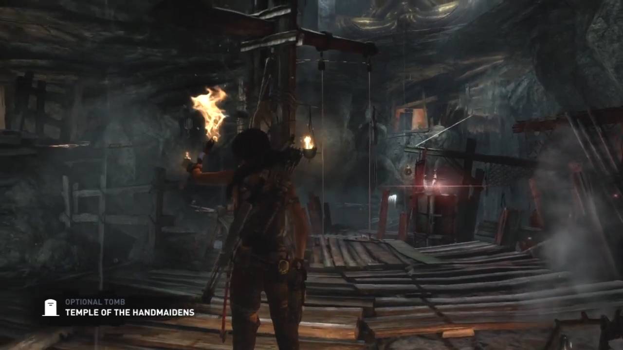 Tomb Raider, Guide, How to Solve the Temple of the Handmaidens Tomb