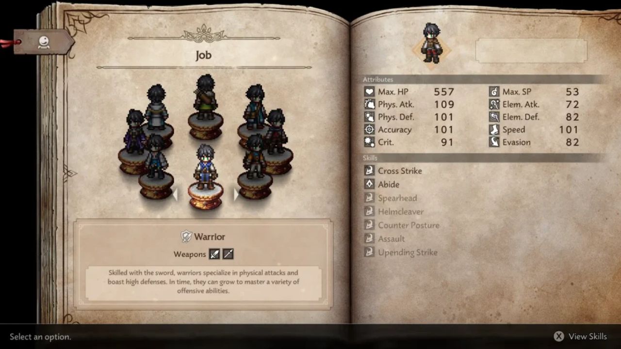 Octopath Traveler 0, PC, Gameplay, Best Jobs and Best Job Order, Screenshot, NoobFeed
