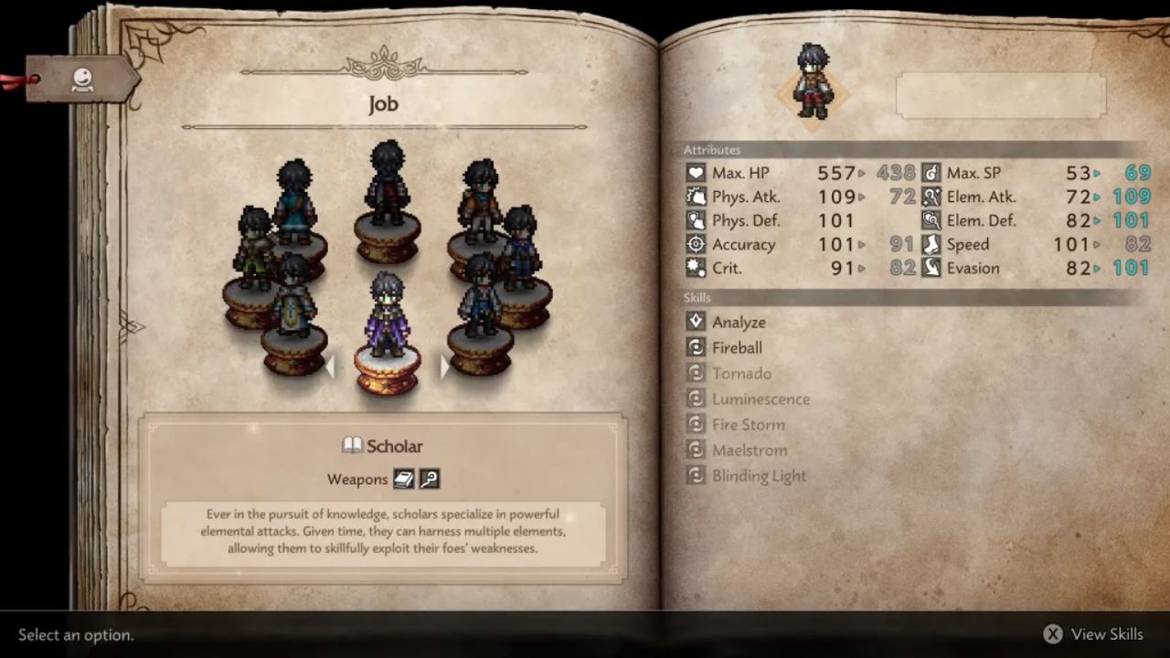 Octopath Traveler 0, PC, Gameplay, Best Jobs and Best Job Order, Screenshot, NoobFeed