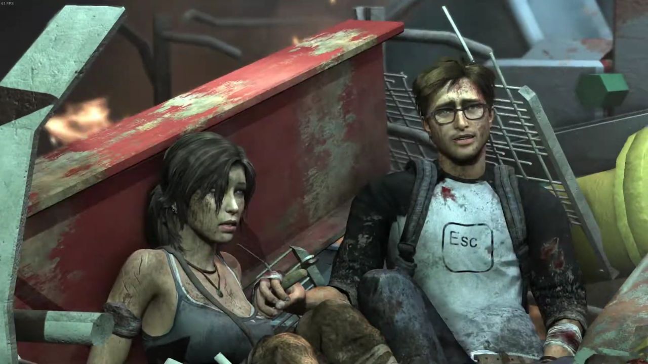 Tomb Raider, Guide, How to Defeat the Heavy Soldier and Rescue Alex