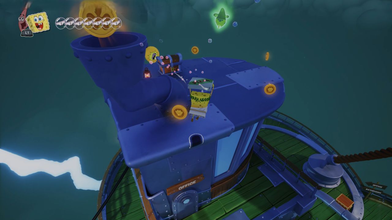 SpongeBob SquarePants: Titans of the Tide, Guide, The Floating Patty All Chests, PC, Gameplay, Screenshot, NoobFeed
