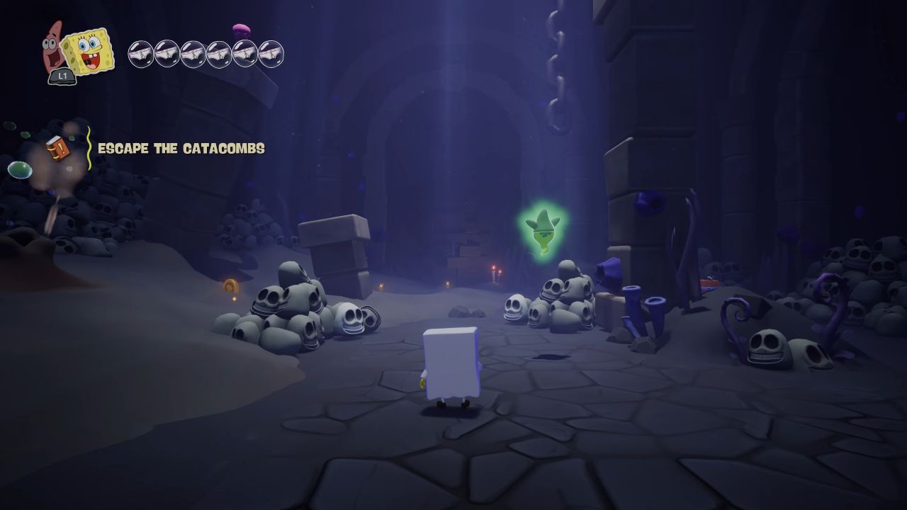 SpongeBob SquarePants: Titans of the Tide, Guide, Atlantis City All Chests, PC, Gameplay, Screenshot, NoobFeed