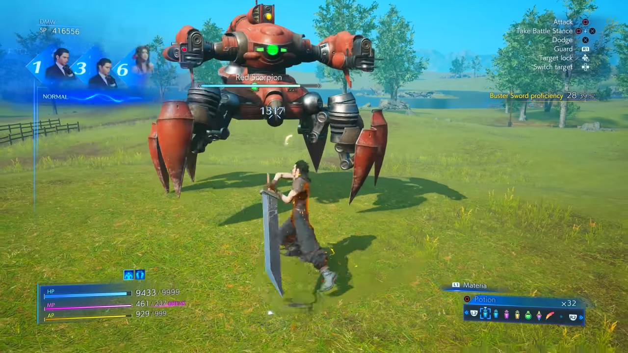 Crisis Core &ndash;Final Fantasy VII&ndash; Reunion, Guide, How to Effectively Use Battle Stance