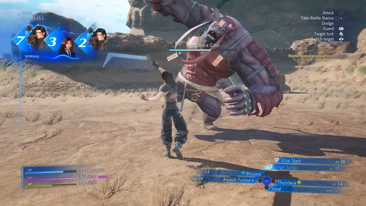 Crisis Core &ndash;Final Fantasy VII&ndash; Reunion, Guide, How to Effectively Use Battle Stance