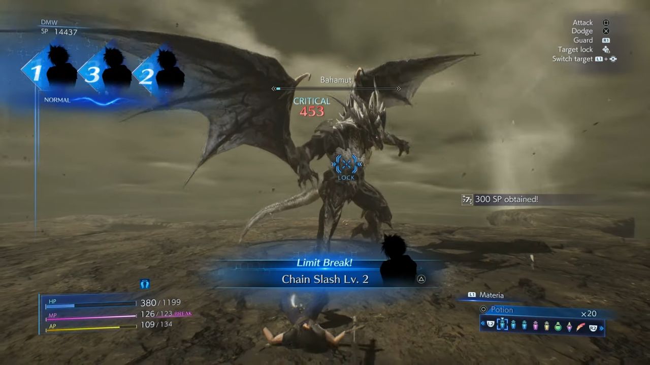 Crisis Core –Final Fantasy VII– Reunion, Guide, How to Complete All DMV Limit Breaks