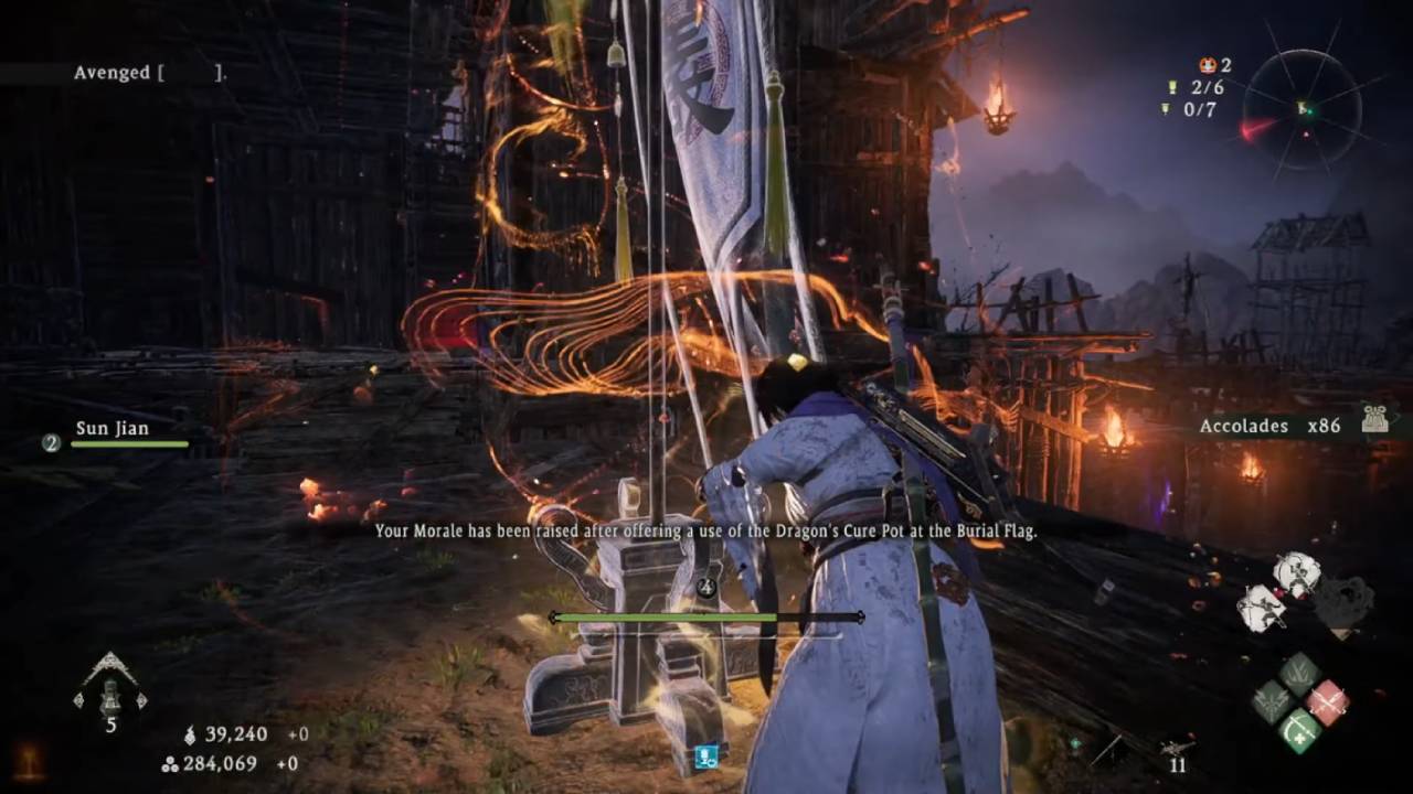 Wo Long: Fallen Dynasty, PC, Gameplay, Best Follower Weapons and Fast Cup of Cordiality Farm, Screenshot, NoobFeed