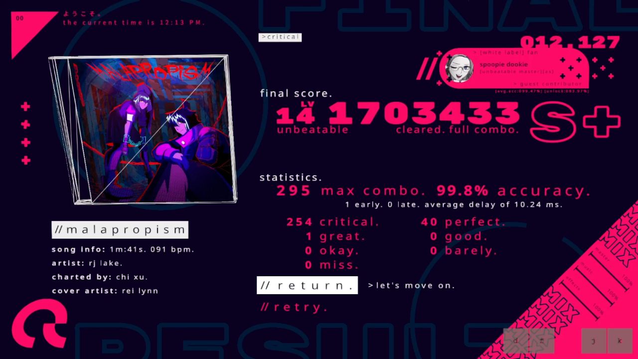 UNBEATABLE, PC, Gameplay, How to Get Malapropism Song, Screenshot, NoobFeed
