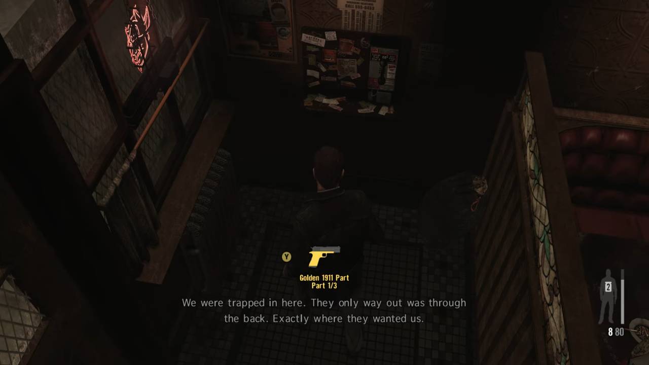 Max Payne 3, Guide, All Chapter Four Clues and Golden Gun Parts