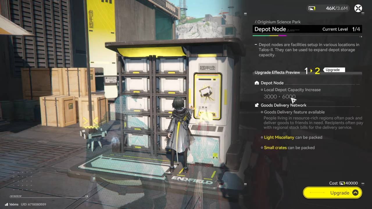 Arknights: Endfield, Guide, How to Increase Base Storage Space
