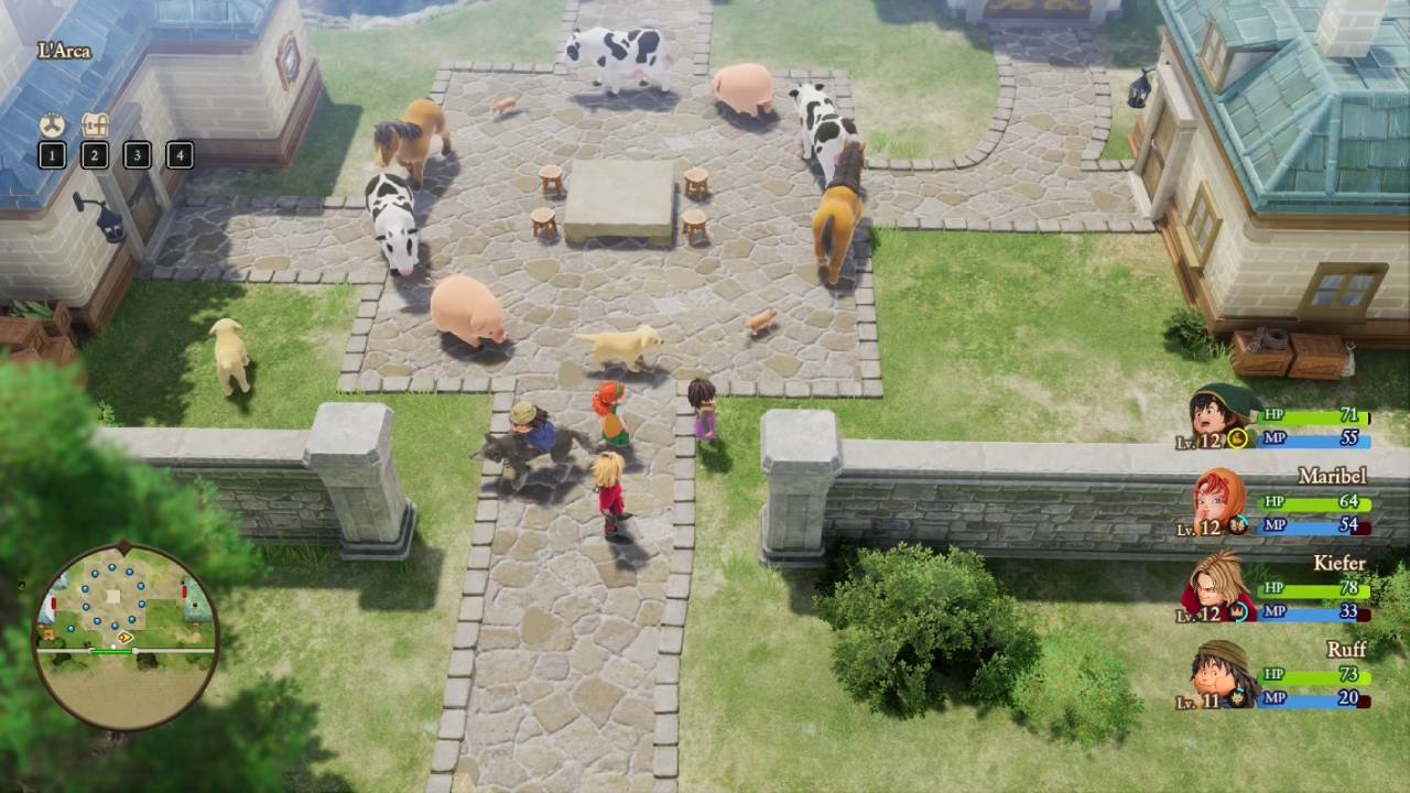 Dragon Quest 7 Reimagined, PC, Gameplay, L&rsquo;Arca Animal Festival Walkthrough, Screenshot, NoobFeed