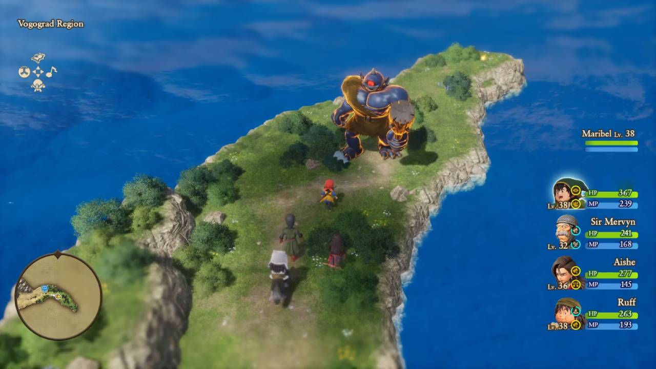 Dragon Quest 7 Reimagined, PC, Gameplay, Best Hero and Champion Vocation Build, Screenshot, NoobFeed