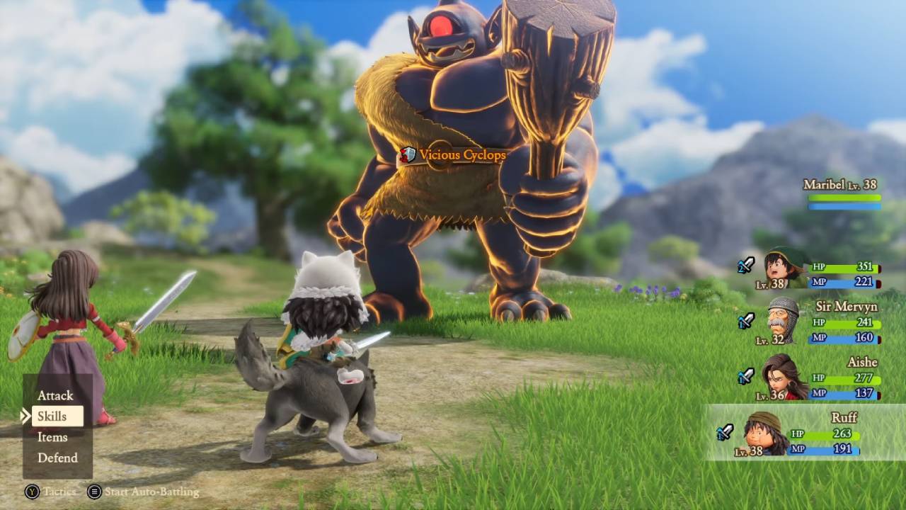 Dragon Quest 7 Reimagined, PC, Gameplay, Best Hero and Champion Vocation Build, Screenshot, NoobFeed