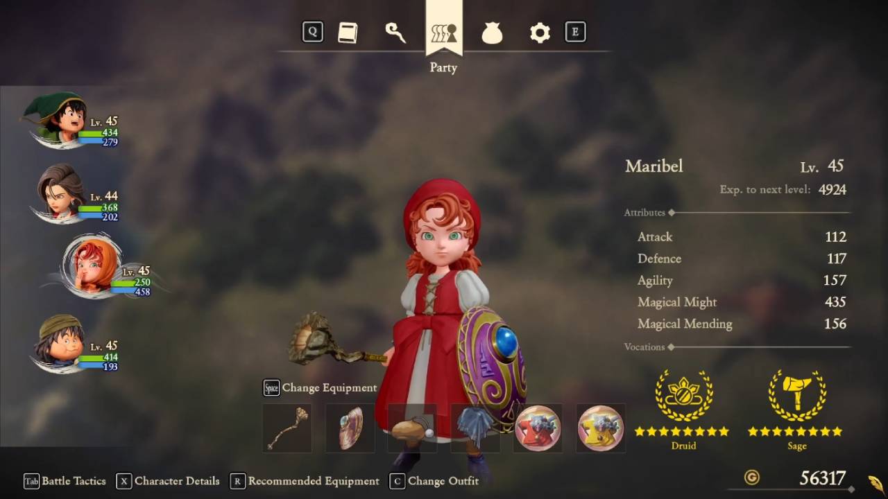 Dragon Quest 7 Reimagined, PC, Gameplay, Best Sage Druid Build, Screenshot, NoobFeed