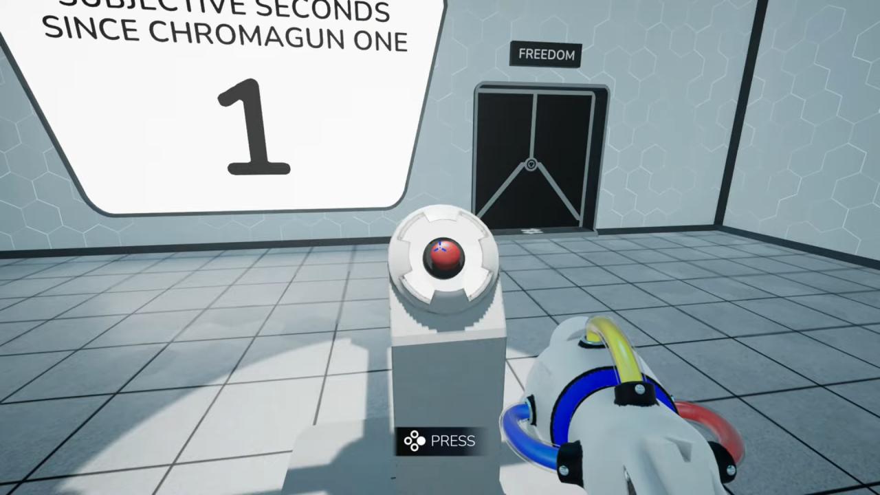 ChromaGun 2: Dye Hard, Review, Switch 2, Gameplay, Screenshot, Portal Like Game, Puzzle