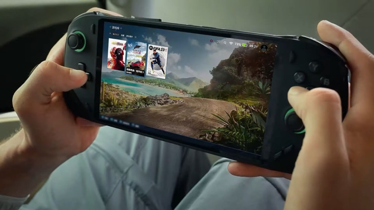 The $4,000 Handheld, that Laughs at, Steam Deck, One Netbook, ONEXPLAYER, ONEXFLY F1 Pro, PC, Gameplay, Screenshot, NoobFeed