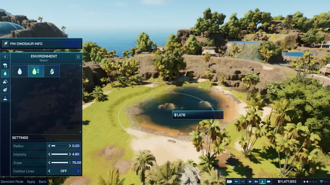 Jurassic World Evolution 3, PC, Gameplay, How To Improve Swimming Dinosaurs, Screenshot, NoobFeed