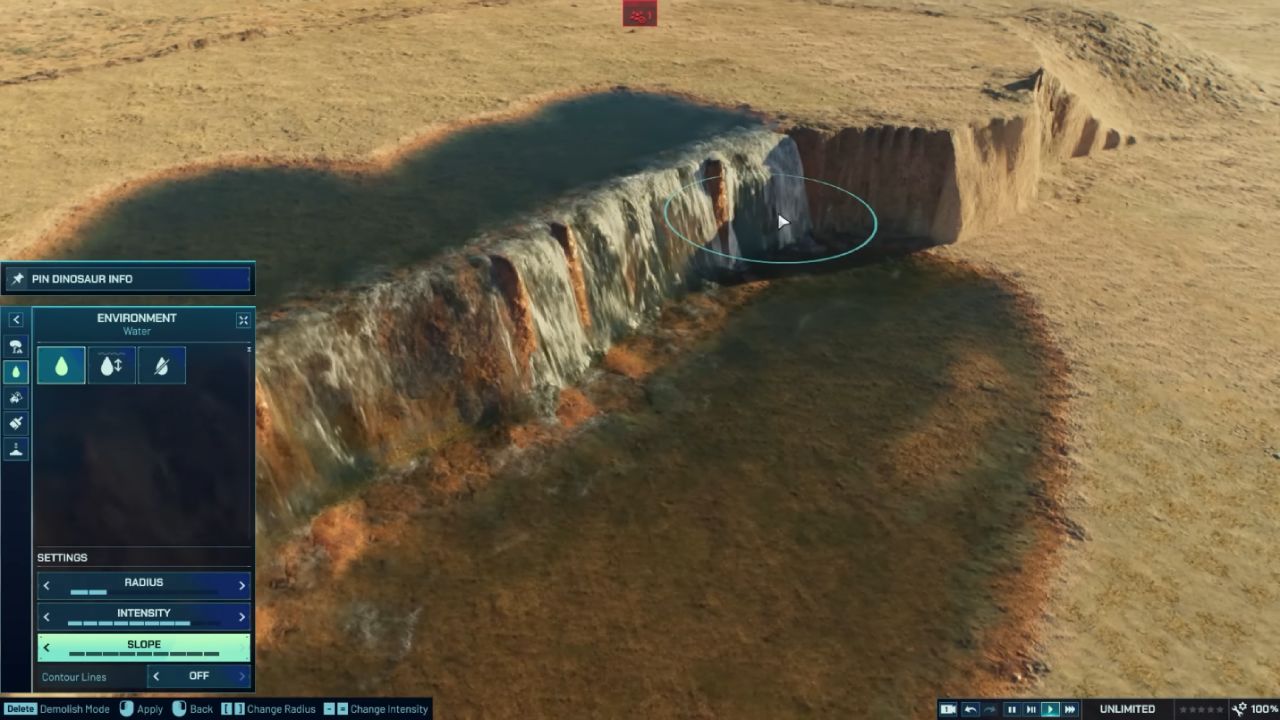 Jurassic World Evolution 3, PC, Gameplay, How to Make Waterfalls, Screenshot, NoobFeed