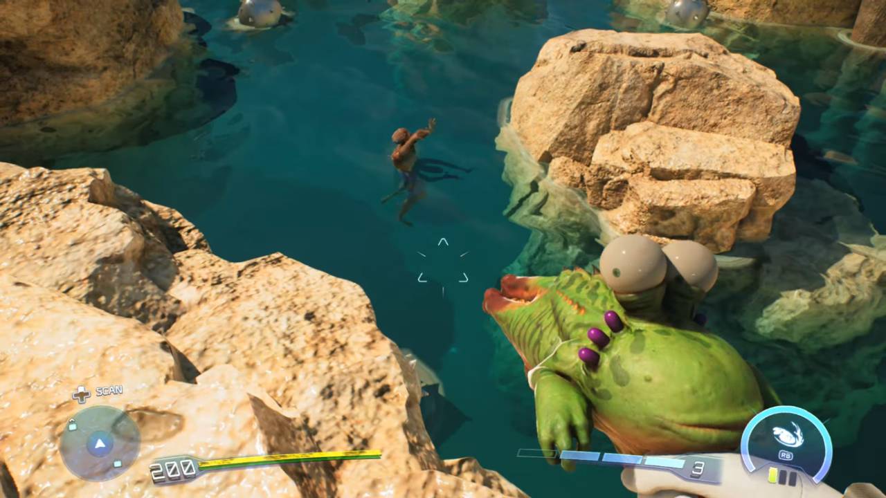 High On Life 2, PC, Gameplay, How to Save the Man From Drowning, Screenshot, NoobFeed