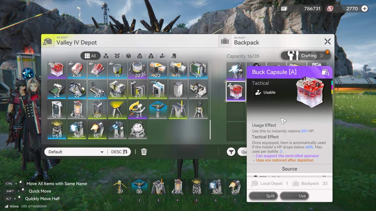 Arknights: Endfield, Guide, How to Make Purple Quality Meds Buck 
