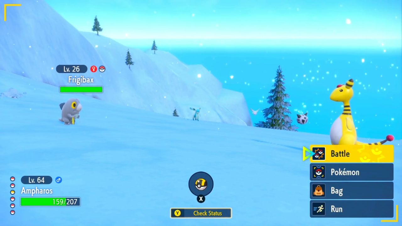 Pokemon Scarlet and Violet, PC, Gameplay, How to Get Frigibax Early, Screenshot, NoobFeed
