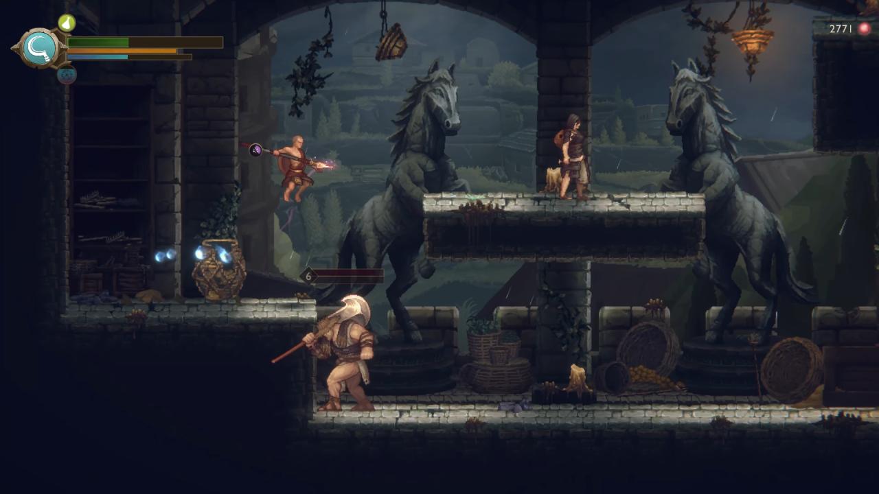 God of War, Sons of Sparta, Review, PS5, Gameplay, Screenshot, 2D Kratos, NoobFeed