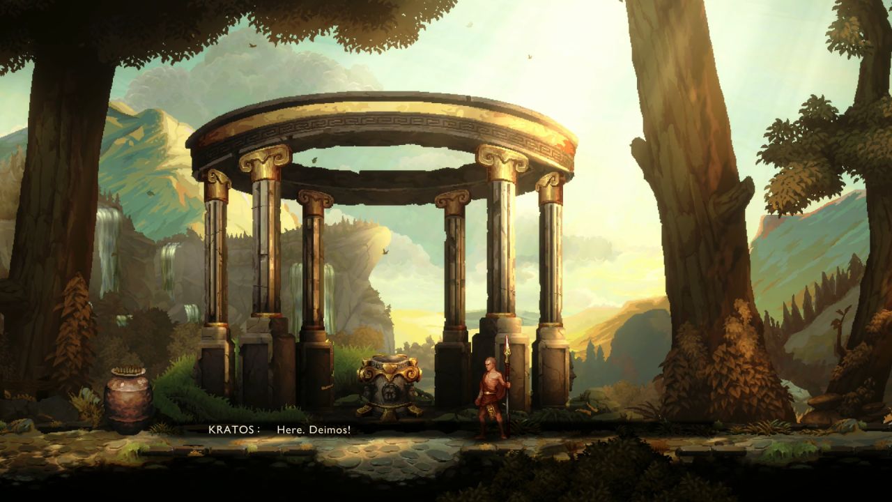 God of War, Sons of Sparta, Review, PS5, Gameplay, Screenshot, 2D Kratos, NoobFeed