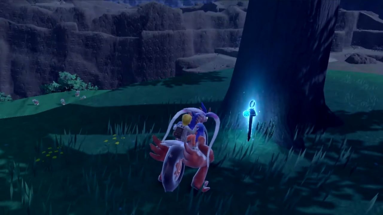 Pokemon Scarlet and Violet, PC, Gameplay, All Blue Stakes and Shrine Locations, Screenshot, NoobFeed