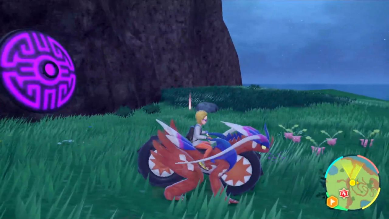 Pokemon Scarlet and Violet, PC, Gameplay, All Purple Stakes and Firescourge Shrine Locations, Screenshot, NoobFeed