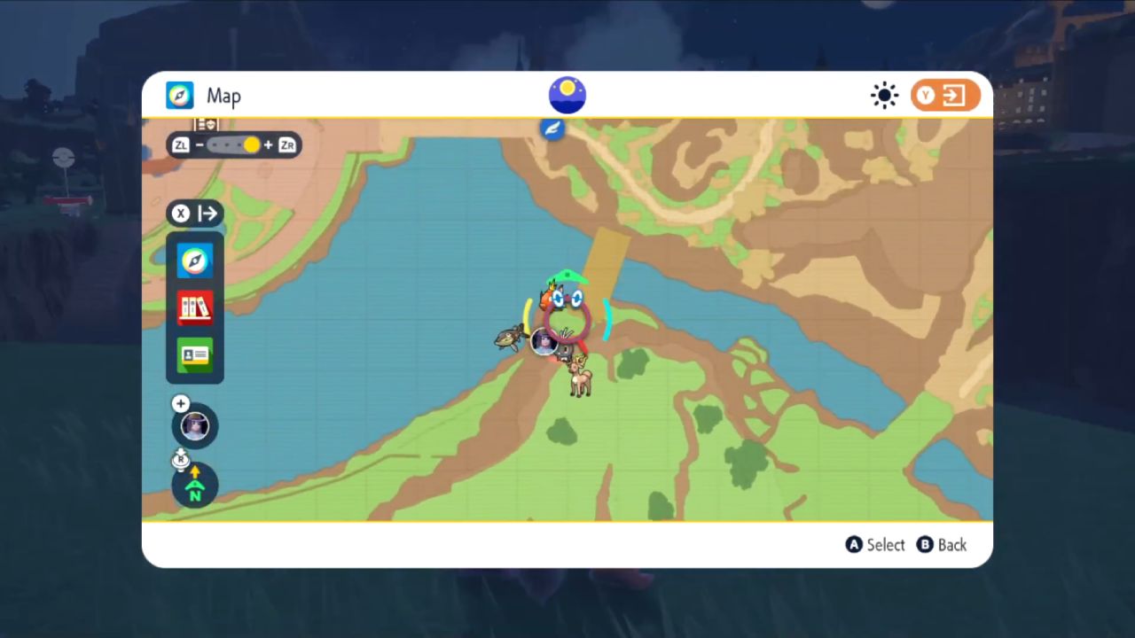 Pokemon Scarlet and Violet, PC, Gameplay, All Purple Stakes and Firescourge Shrine Locations, Screenshot, NoobFeed