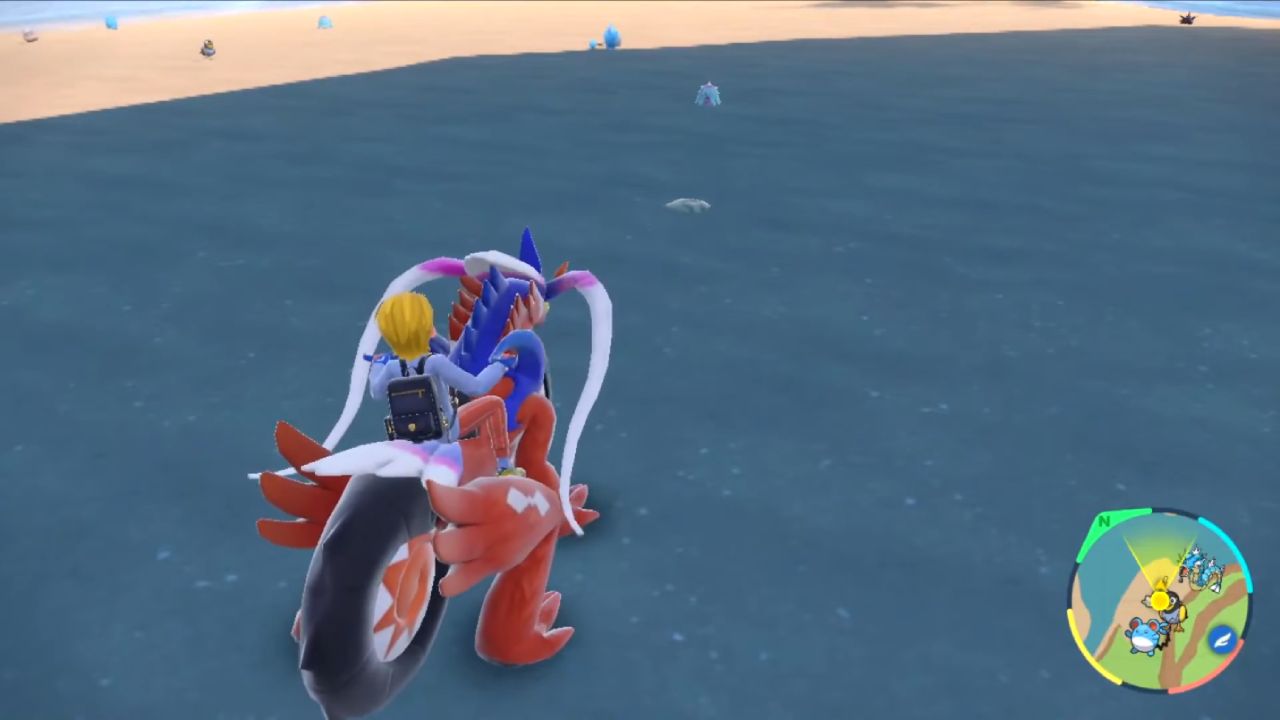 Pokemon Scarlet and Violet, PC, Gameplay, Where to Find Wiglett and Evolve It into Wugtrio, Screenshot, NoobFeed
