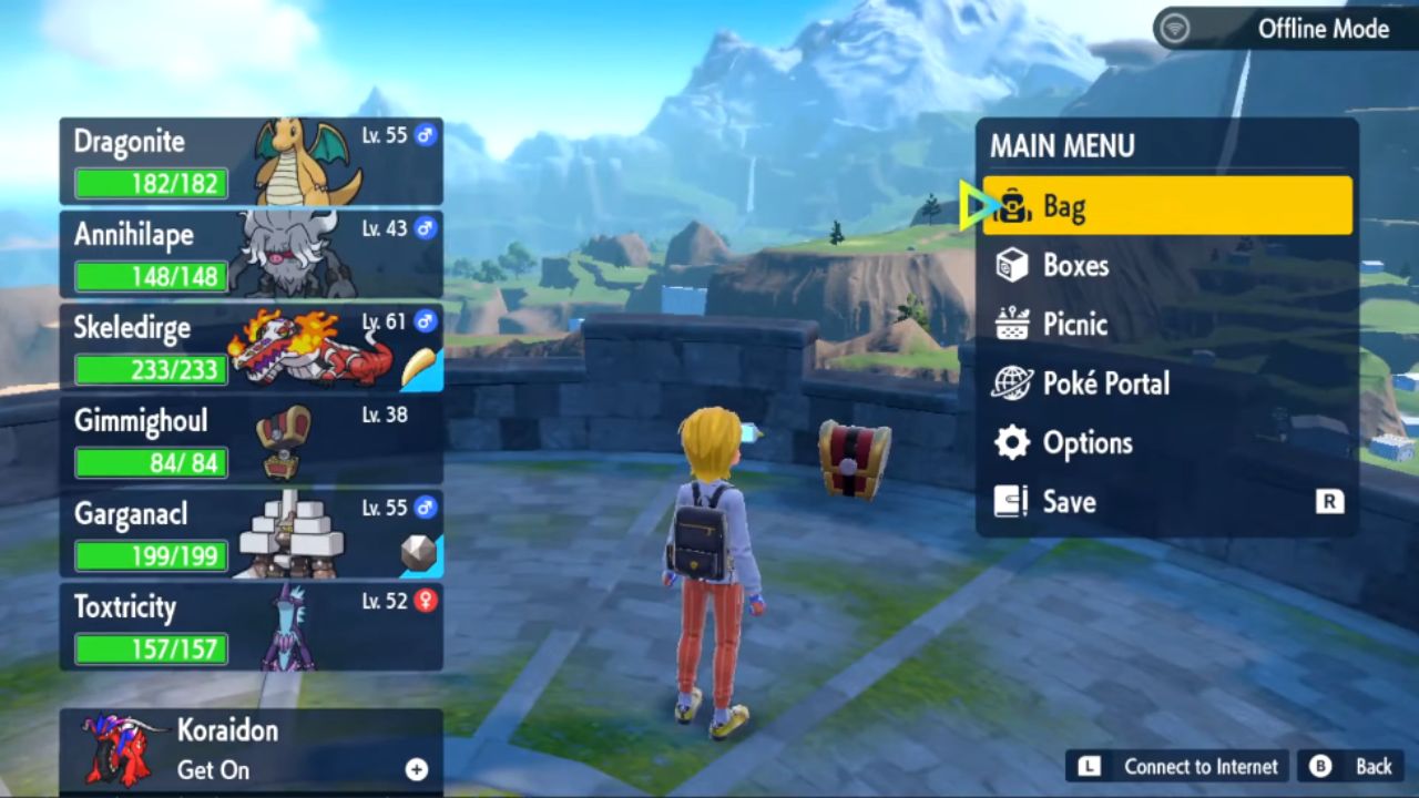 Pokemon Scarlet and Violet, PC, Gameplay, How to Evolve Gimmighoul into Gholdengo, Screenshot, NoobFeed