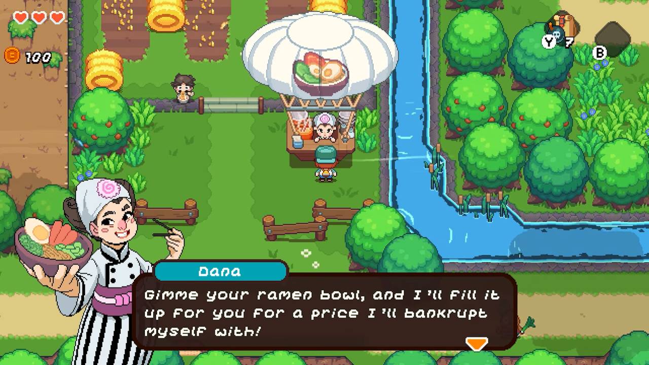 Under The Island, Xbox, Review, Zelda-inspired Adventure, Pixel Art Game, Screenshot