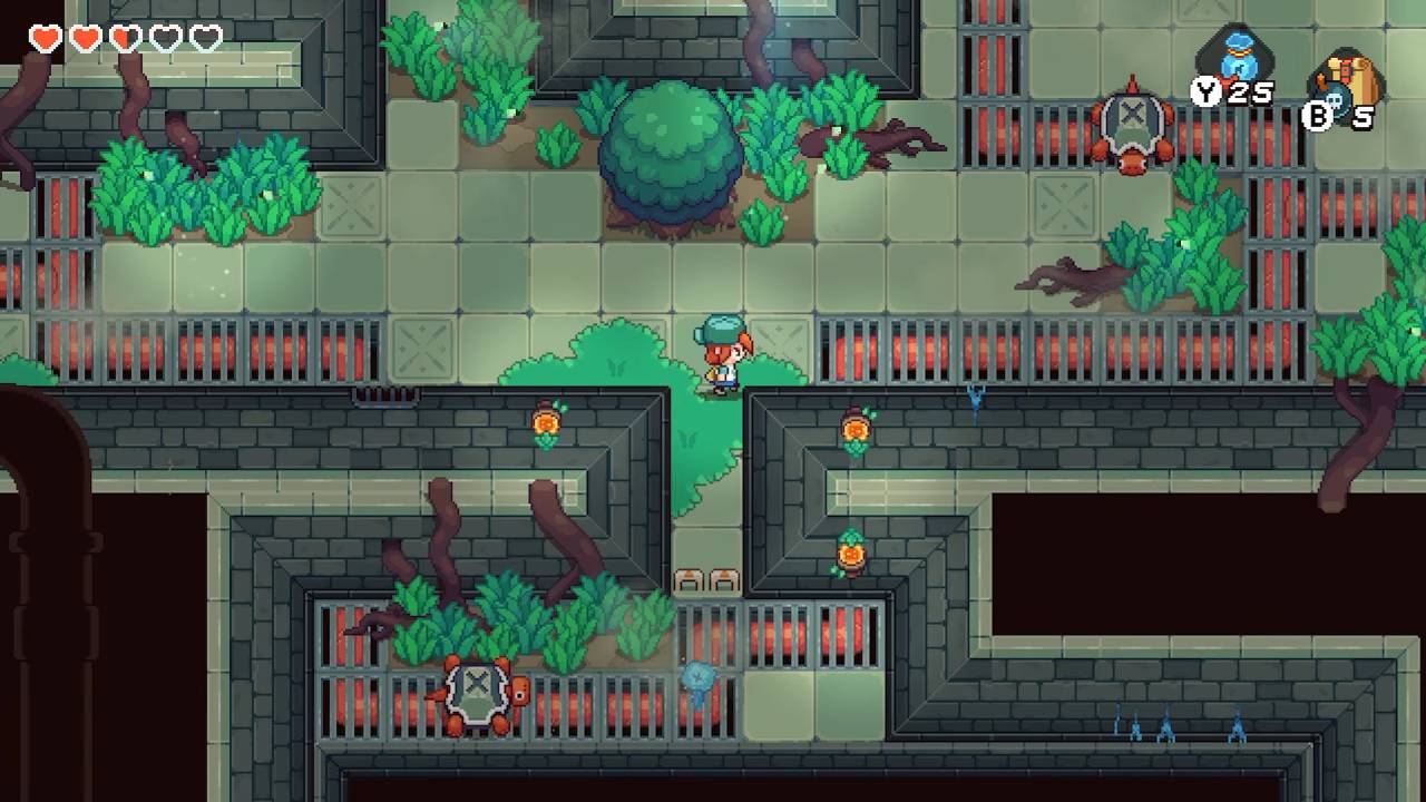 Under The Island, Xbox, Review, Zelda-inspired Adventure, Pixel Art Game, Screenshot