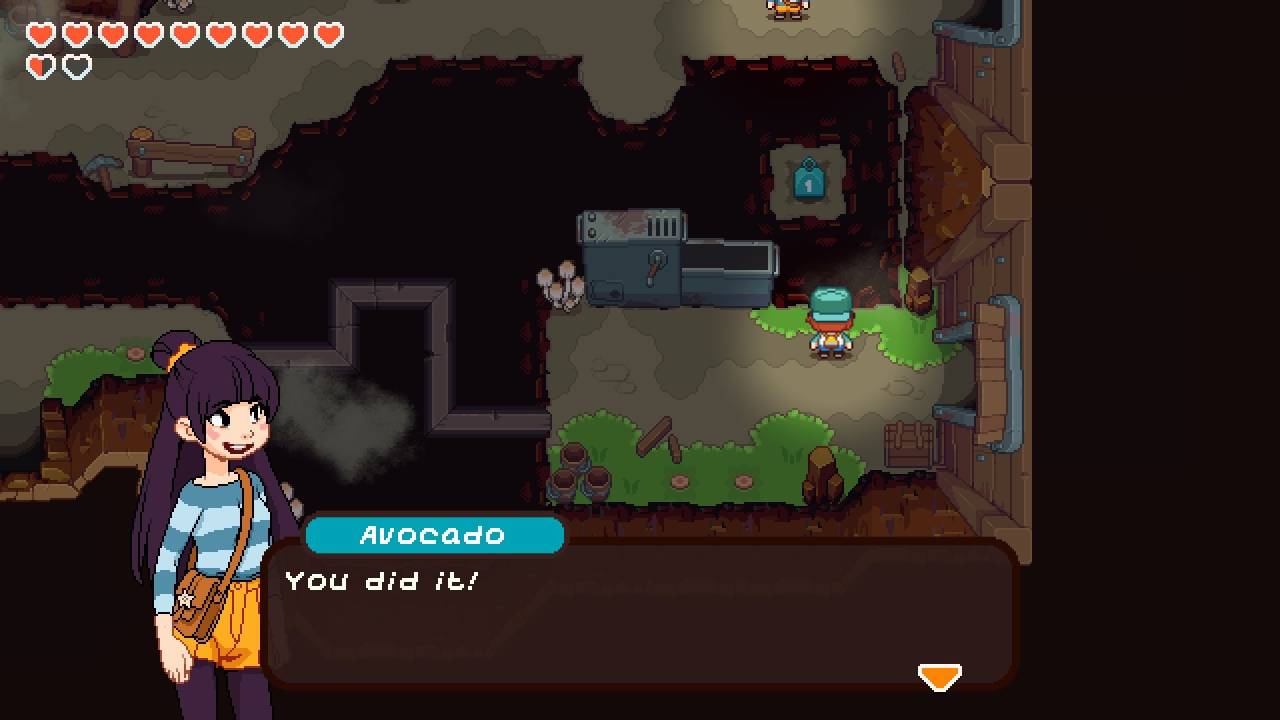 Under The Island, Xbox, Review, Zelda-inspired Adventure, Pixel Art Game, Screenshot