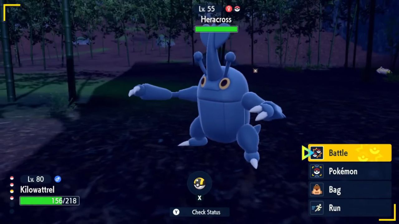 Pokemon Scarlet and Violet, PC, Gameplay, Where to Find Heracross, Screenshot, NoobFeed