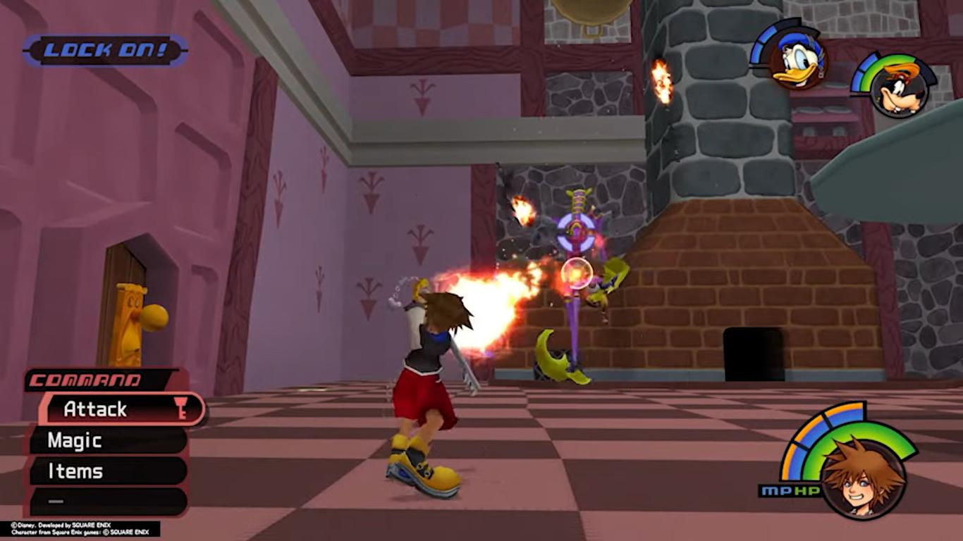 KINGDOM HEARTS -HD 1.5+2.5 ReMIX, KH, How to Defeat Trickmaster, PC, Screenshot, NoobFeed