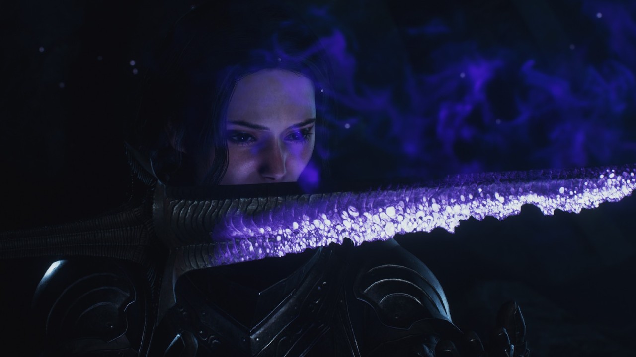  Dragon's Dogma 2: Dark Arisen Glowing purple Godsbane blade