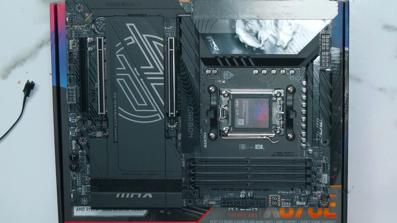MSI, MPG X870E Carbon Max WiFi Review, Ultimate AM5 Motherboard for Gamers, NoobFeed