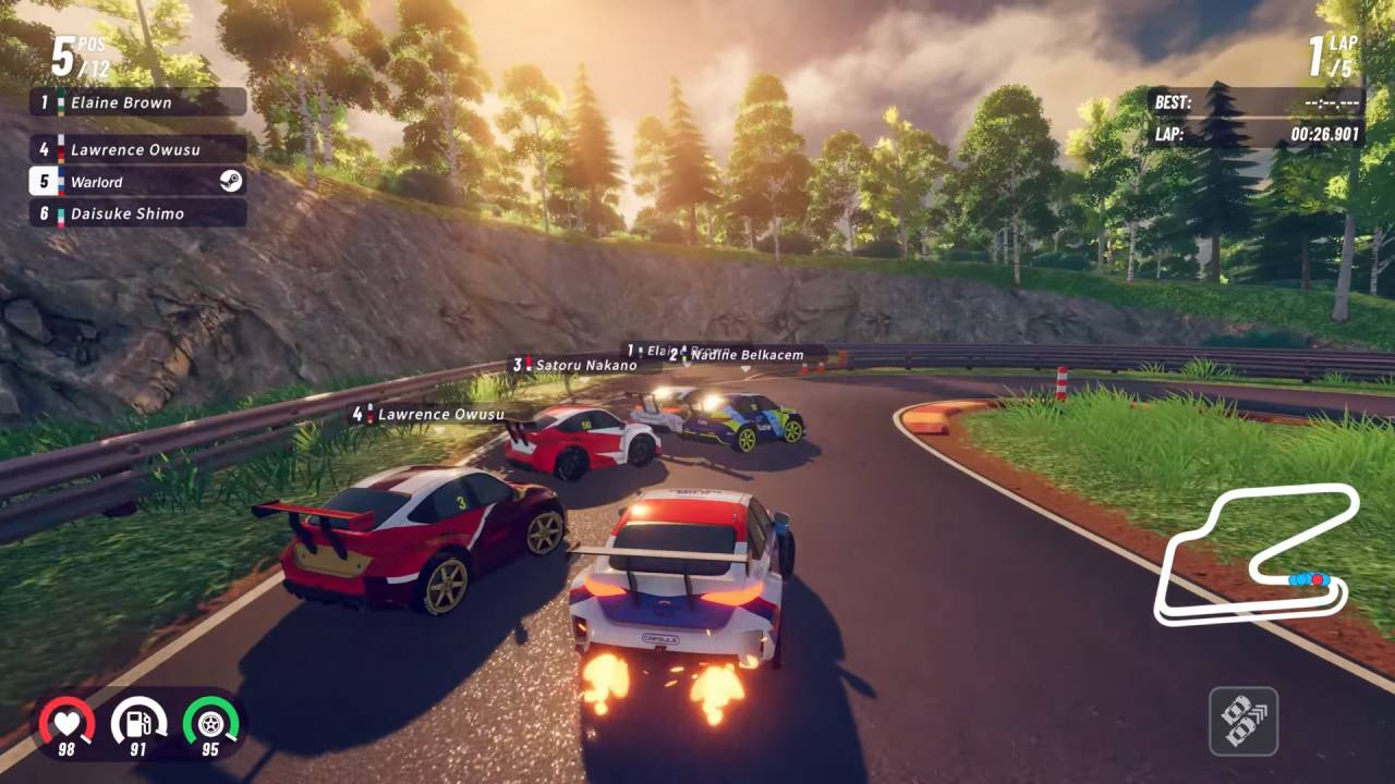 iRacing Arcade, Review, PC, Cute, Racing Game, Gameplay, Screenshot
