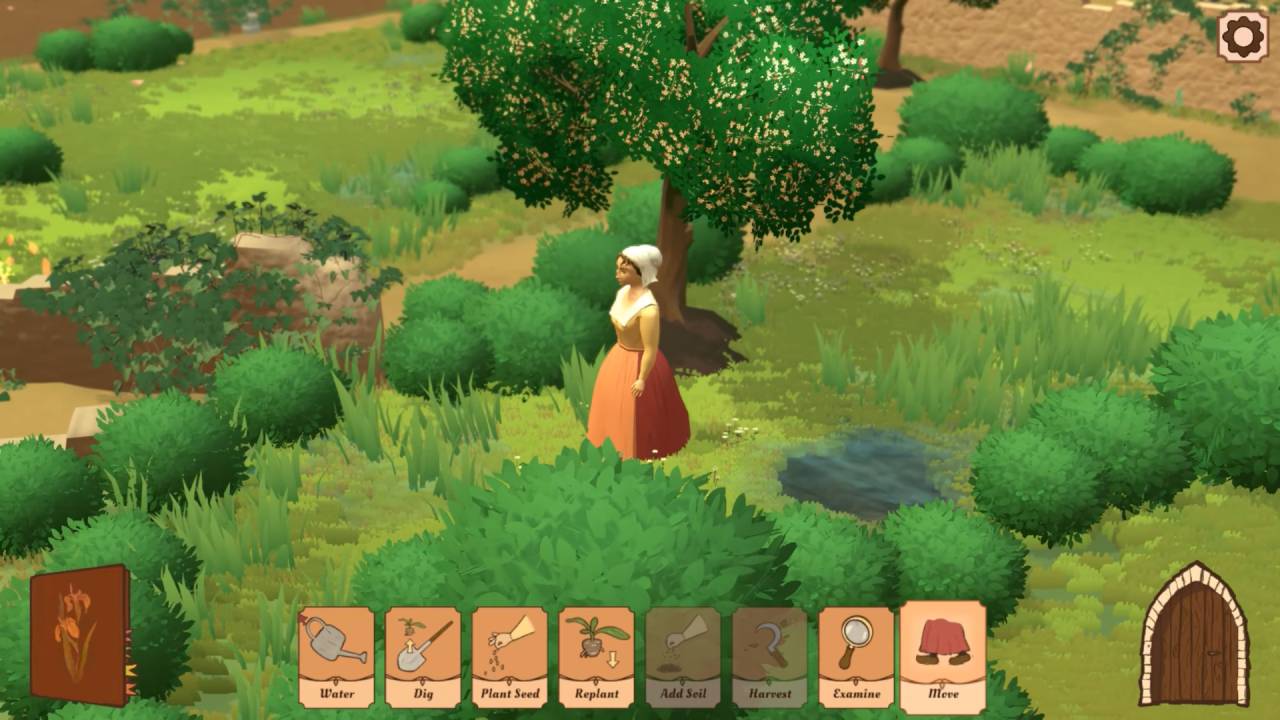 The Abbess Garden, Review, PC, Gameplay, Screenshot, Gardening Game