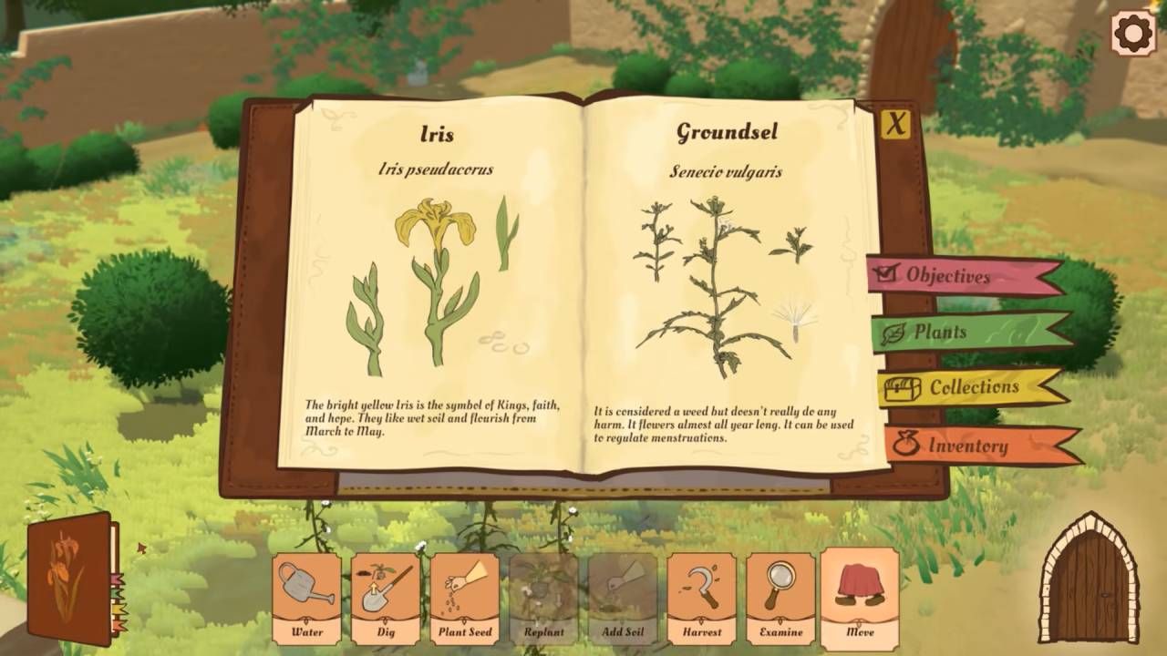 The Abbess Garden, Review, PC, Gameplay, Screenshot, Gardening Game