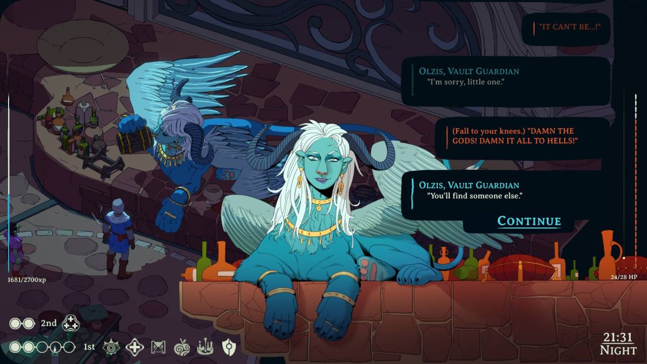 Esoteric Ebb, Review, PC, Gameplay, Screenshot, Isometric, Choice Matter, Story Rich, RPG