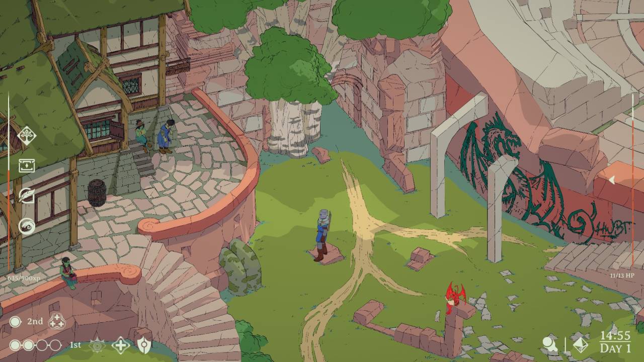 Esoteric Ebb, Review, PC, Gameplay, Screenshot, Isometric, Choice Matter, Story Rich, RPG
