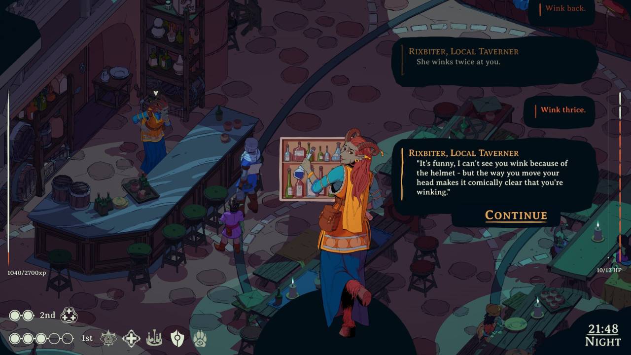 Esoteric Ebb, Review, PC, Gameplay, Screenshot, Isometric, Choice Matter, Story Rich, RPG