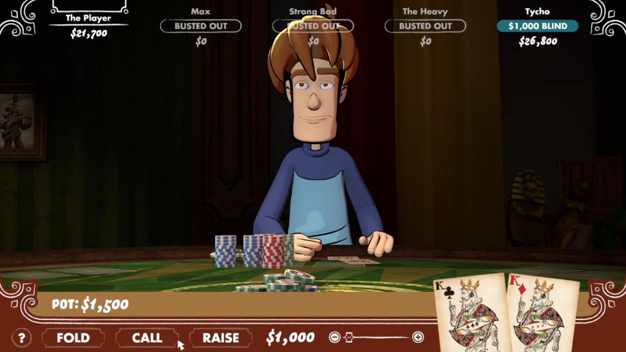Poker Night at the Inventory, Review, Switch, Gameplay, Screenshot Poker Game