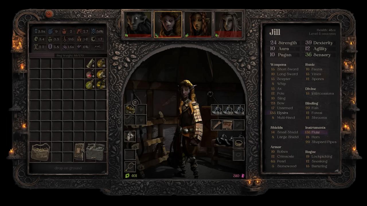 Banquet for Fools, Review, PC, Gameplay, Screenshot, RPG